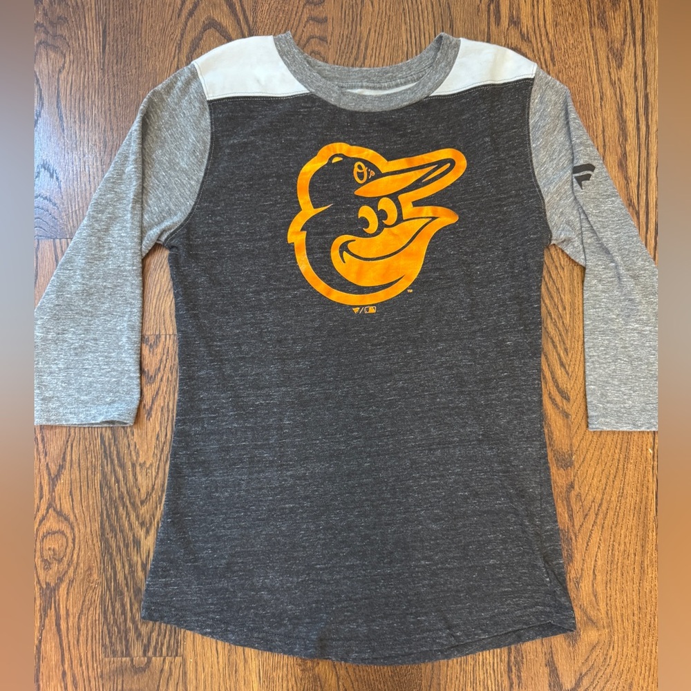 Baltimore Orioles women’s baseball tee